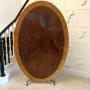 Antique Regency Style Mahogany Oval Dining Table
