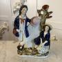  Antique Staffordshire Pottery Figure 