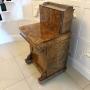 Antique Victorian Burr Walnut Davenport Desk