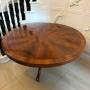 Antique Victorian Figured Mahogany Dining Table