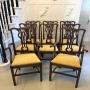 Antique Victorian Mahogany Dining Chairs Set of 8