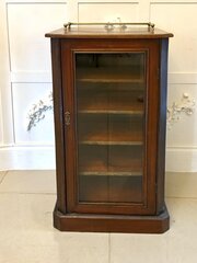 Antique Victorian Mahogany Sheet Music Cabinet