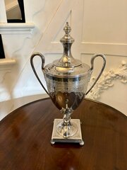 Antique Victorian Walker & Hall Samovar With Tap