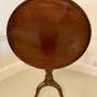  George III Mahogany Dish Top Tripod Table