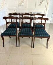 Magnificent Quality Antique Set Of 6 Dining Chairs