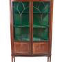 Mahogany Inlaid Display Cabinet c.1900