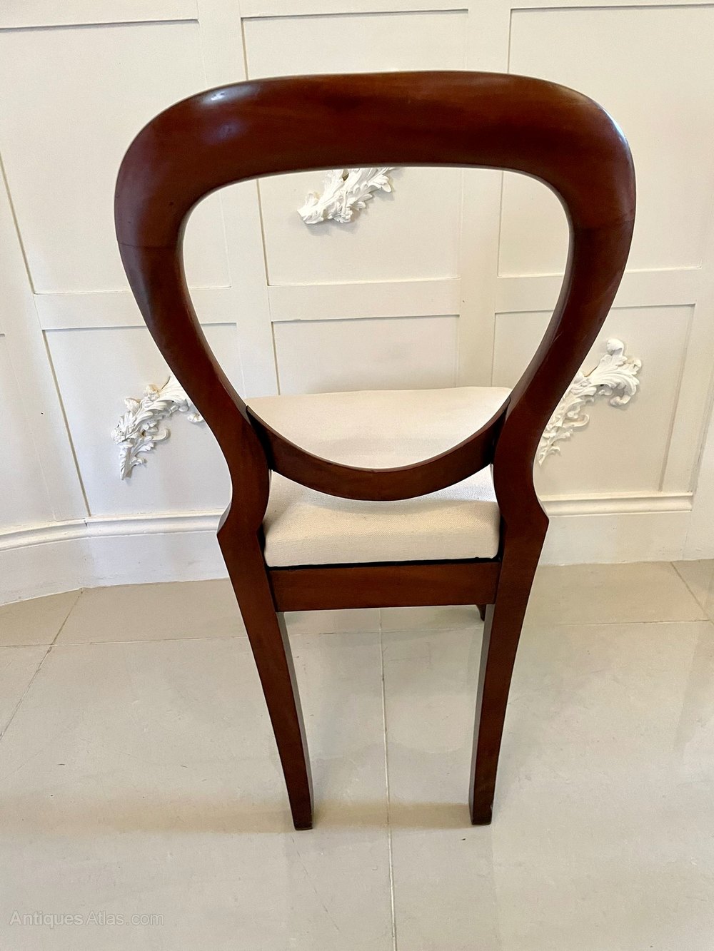 Quality Set Of Four Antique Mahogany Dining Chairs Antiques Atlas