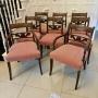 Set of 8 Antique Regency Mahogany Dining Chairs