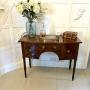 Small Antique Quality Figured Mahogany Sideboard 
