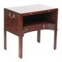 Unusual George III Mahogany Silver / Bedside Table