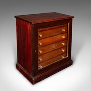 Antique 6 Drawer Specimen Collector Cabinet