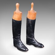 Antique Bootmakers Last, English Leather, Beech
