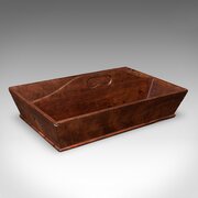 Antique Butlers Carry, English, Walnut, Work Box