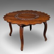 Antique Campaign 4 Seat Table, Anglo Indian