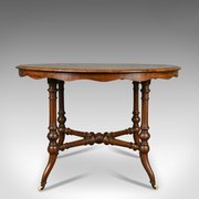 Antique Centre Table, English, Victorian, Circular