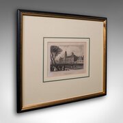 Antique Chelsea Hospital Picture, Framed Engraving