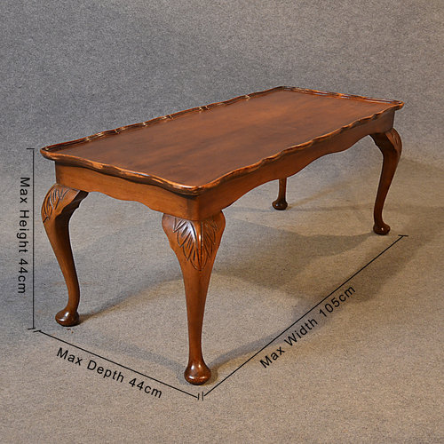 Antique Coffee Table Low Sofa Magazine Occasional Antiques Atlas