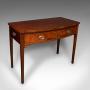 Antique Console Writing Desk, English, Side Table