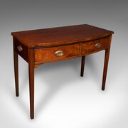 Antique Console Writing Desk, English, Side Table