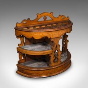 Antique Country House Hall Stand, Scottish, Oak