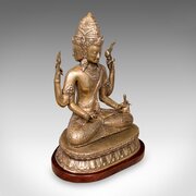 Antique Dattatreya Figure, Balinese, Bronze, Deity
