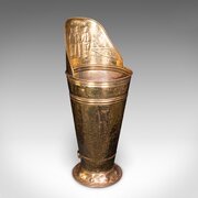 Antique Decorative Stick Stand, Dutch, Brass