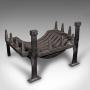 Antique Fireplace Set, English, Iron, Fire Basket