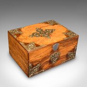 Antique Gothic Revival Sewing Case, Scottish, Box