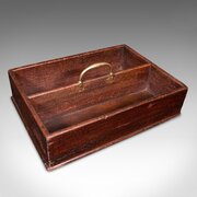 Antique Housemaids Duty Carry, English, Work Box