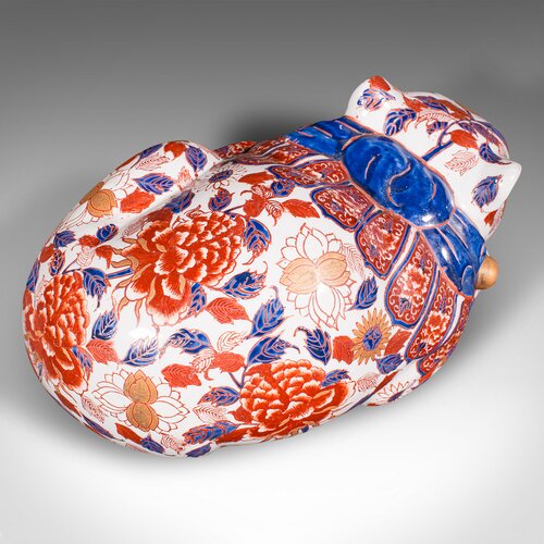 Antiques Atlas - Antique Imari Cat Figure, Japanese, Ceramic