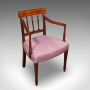 Antique Morning Room Chair, English, Desk Chair