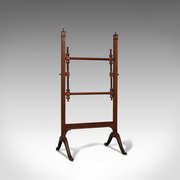 Antique Needlepoint Stretcher, English, Mahogany