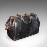 Antique Railway Directors Gladstone Bag, English