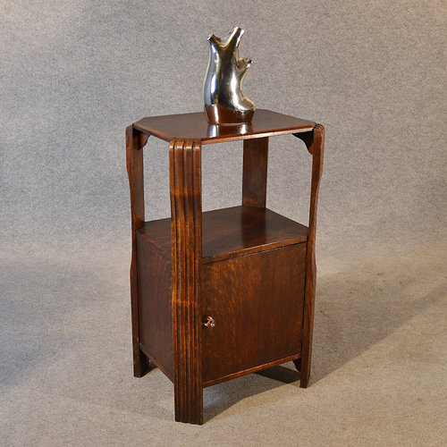 Antiques Atlas - Antique Side Cabinet Art Deco Oak Pot Cupboard Bed Antique Side Cabinet Art Deco Oak Pot Cupboard Bed ... - Antiques Atlas - Antique Side Cabinet Art Deco Oak Pot Cupboard Bed