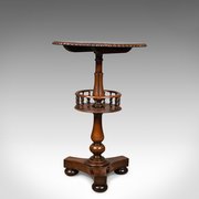 Antique Side Table, English, Victorian, Rosewood
