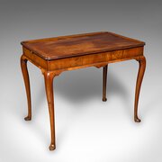 Antique Silver Display Table, English, Console