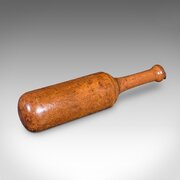 Antique Steak Tenderiser, English, Beech, Treen