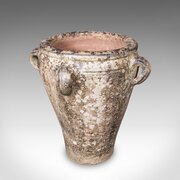 Antique Weathered Italian Tuscan Planter Urn