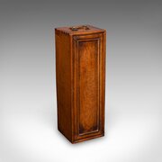Antique Wine Bottle Presentation Case, English
