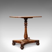 Antique Wine Table, English, Regency, Mahogany