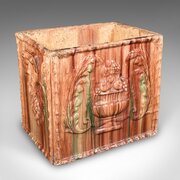 Large Antique Planter, Scottish Ceramic Jardinière