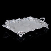 Large Antique Presentation Tray, English, Platter