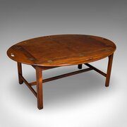Large Vintage Butlers Tray Table, English