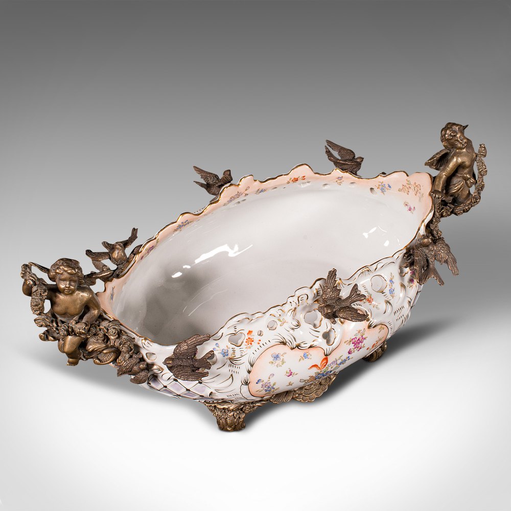 Antiques Atlas Large Vintage Decorative Serving Dish, Ceramic