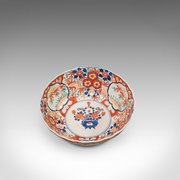 Large Vintage Imari Bowl, Oriental, Ceramic, C1940