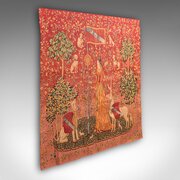 Large Vintage Wall Tapestry, Belgian, Needlepoint