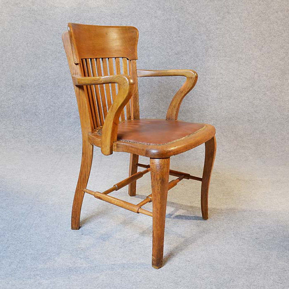 Office Study Chair Vintage Antique Desk Armchair Antiques Atlas
