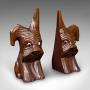 Pair of Antique Scottie Dog Bookends, English