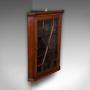 Small Antique Glazed Corner Cupboard, English