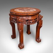 Vintage Art Deco Lamp Stand, Oriental, Occasional